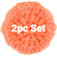 Orange Scrubbie Set - 2pcs
