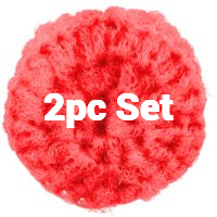 Red Scrubbie Set - 2pcs