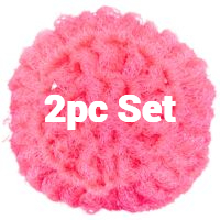 Light Pink Scrubbie Set - 2pcs